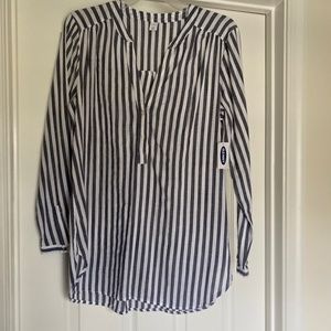 Old Navy Popover Tunic Striped